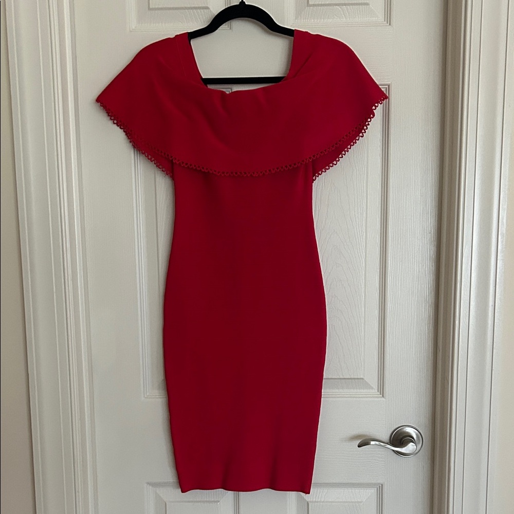 Guess - Elegant Red Women's Dress Size XS